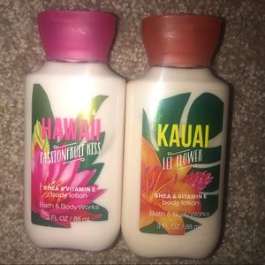 Bath and Body Works Lotions